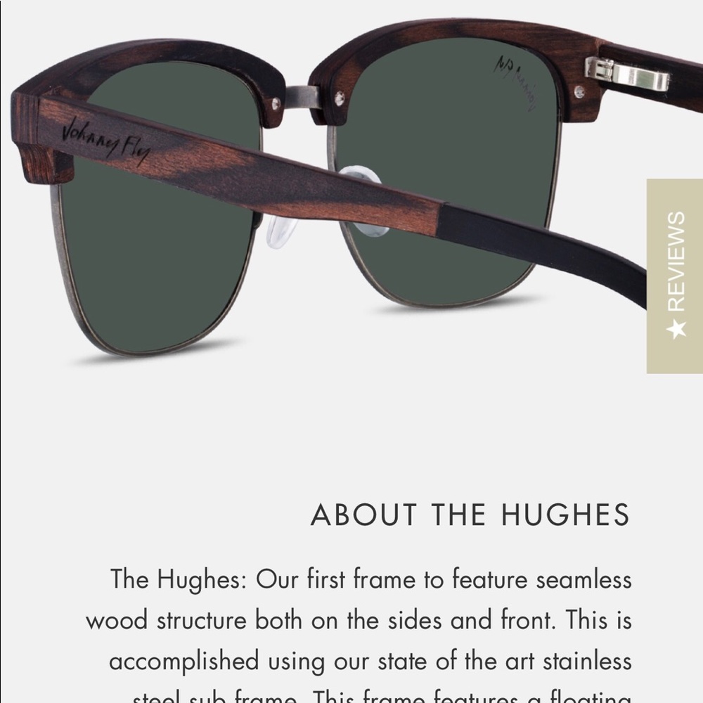 Johnny Fly 'Hughes' sunglasses